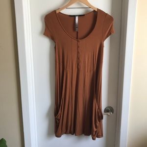 NEW Kensie Dress with Draped Pockets